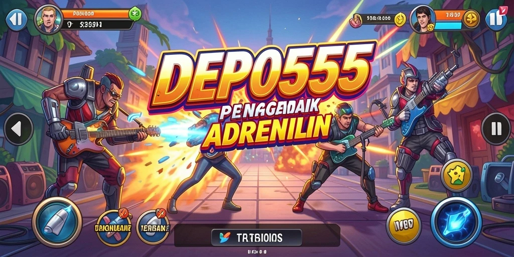 Tampilan gameplay seru dalam DEPO555 yang membuat pemain ketagihan.