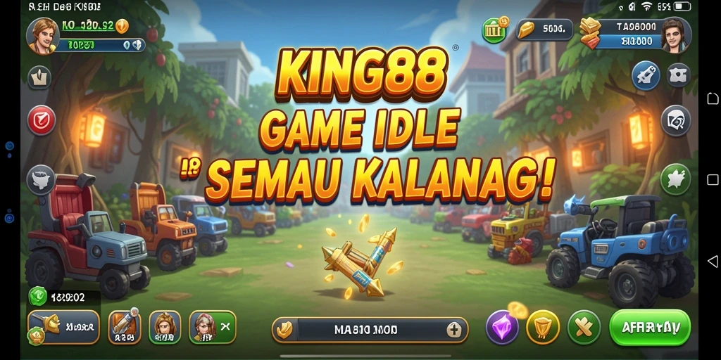 Tampilan gameplay KING88 yang menarik dan seru.