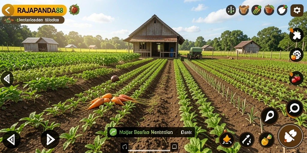Tampilan gameplay seru di RAJAPANDA88 yang memikat.