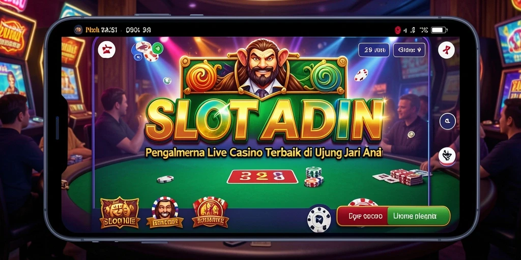 Tampilan gameplay Live Casino yang mendebarkan dan interaktif di SLOTALADIN.