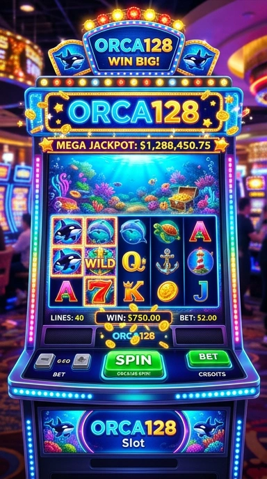 Screenshot tampilan utama aplikasi orca128.